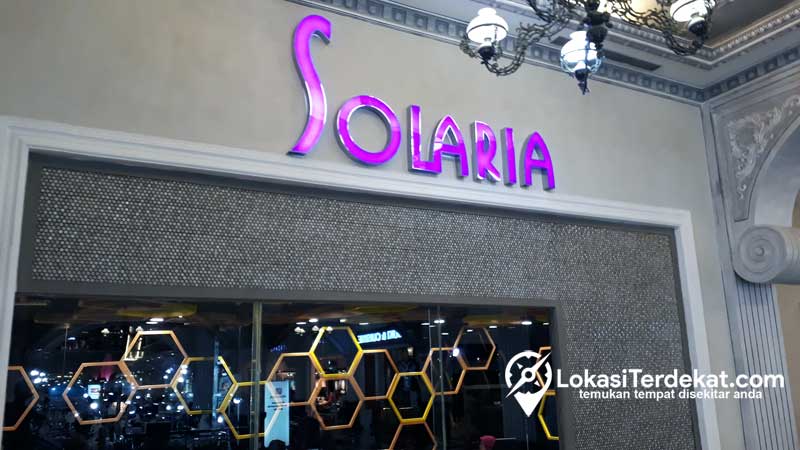 Resto Solaria Terdekat, Harga Menu Solaria & Lokasi Terdekat